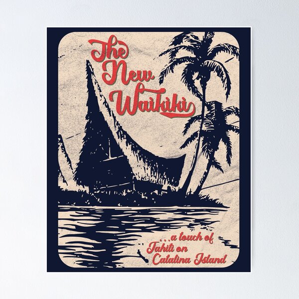 Item preview, New Waikiki / Tiki Bar / Hawaiian Style / Retro 50s Style designed and sold by Roger-C.