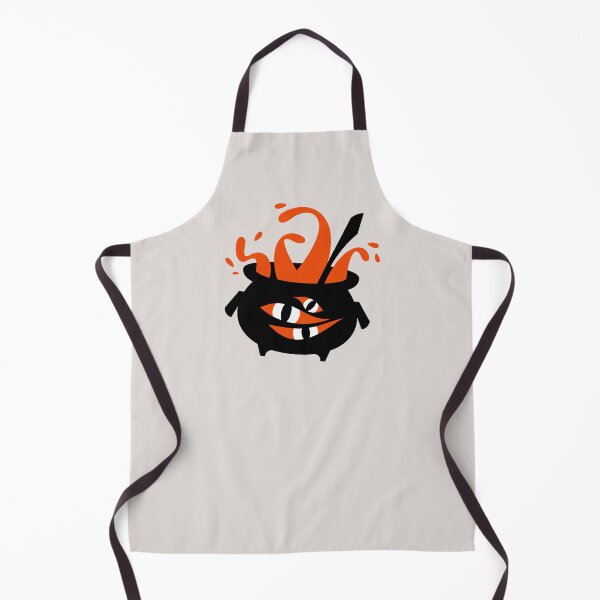 Item preview, Witch's cauldron with tentacle monster inside (on white) designed and sold by SergPerep.