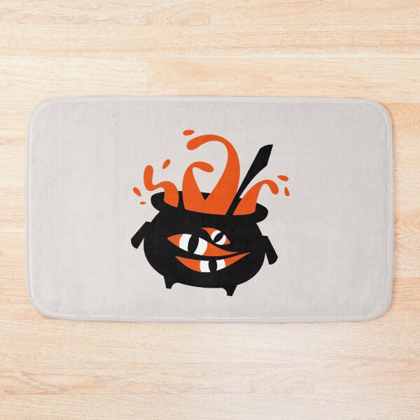 Item preview, Witch's cauldron with tentacle monster inside (on white) designed and sold by SergPerep.