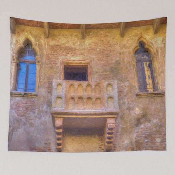 Item preview, Juliet's Balcony Verona Art designed and sold by Londonimages.