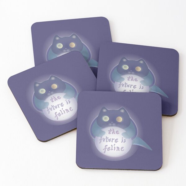 Item preview, the future is feline cat clairvoyant designed and sold by MiraNomegusta.