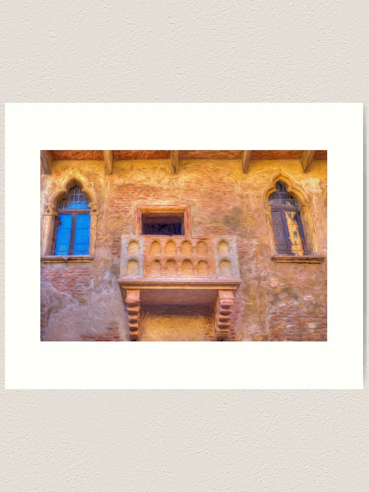 Juliet's Balcony Verona Art