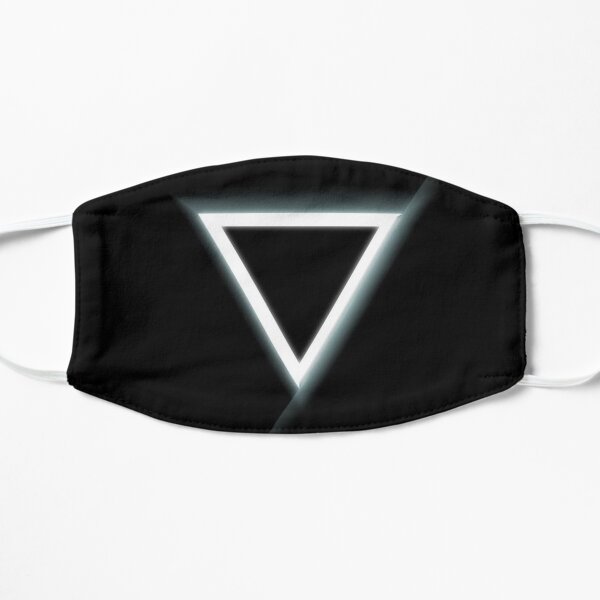 Black designing art Flat Mask