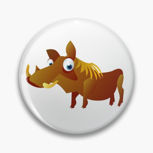 Item preview, Cartoon Warthog designed and sold by CalvinMade.
