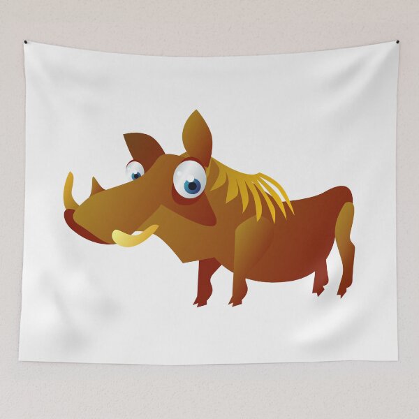 Item preview, Cartoon Warthog designed and sold by CalvinMade.