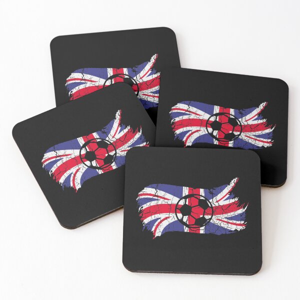 Item preview, Vintage British National Flag & Soccer Ball Design Cool Gift For England Lovers Tourists Souvenir Cool National English Football Fans Gift designed and sold by FunnySunny T-Shirts.