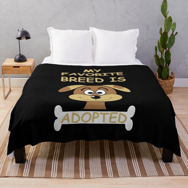Item preview, My Favorite Breed Is Adopted designed and sold by mrtraz.