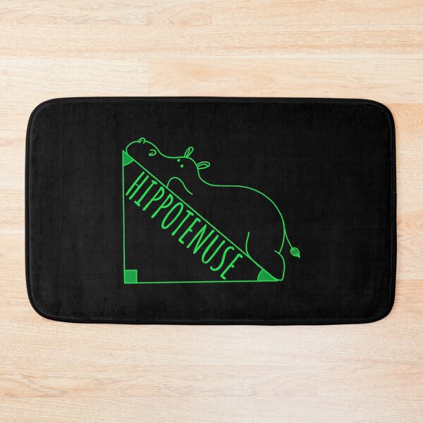 Item preview, Math Triangle Humor Hippotenuse designed and sold by ShineEyePirate.