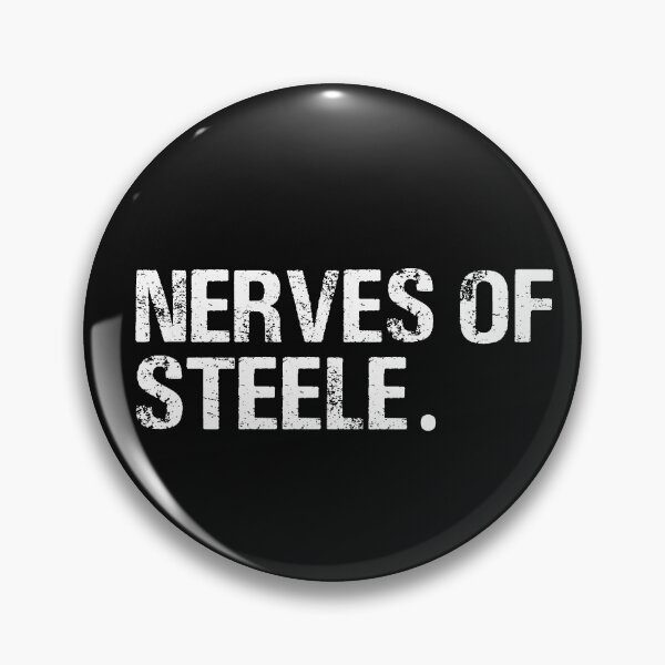 Item preview, Vintage Nerves of Steele Typography  designed and sold by garniturex.