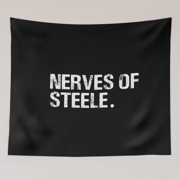 Item preview, Vintage Nerves of Steele Typography  designed and sold by garniturex.