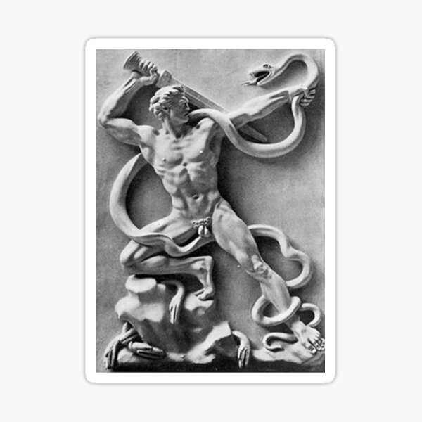 Item preview, Arno Breker - Battle Against Serpents designed and sold by ZakHopkins.