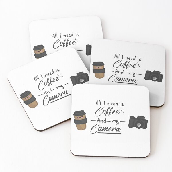 Item preview, All I need is Coffee and my Camera designed and sold by McFoodie.