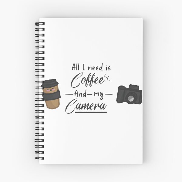 Item preview, All I need is Coffee and my Camera designed and sold by McFoodie.