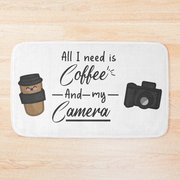 Item preview, All I need is Coffee and my Camera designed and sold by McFoodie.