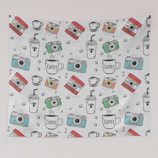 Item preview, Caffeine and Camera  designed and sold by Full Moon.