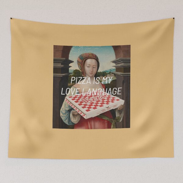 Item preview, Pizza is my love | Modern Art History designed and sold by art-fox.