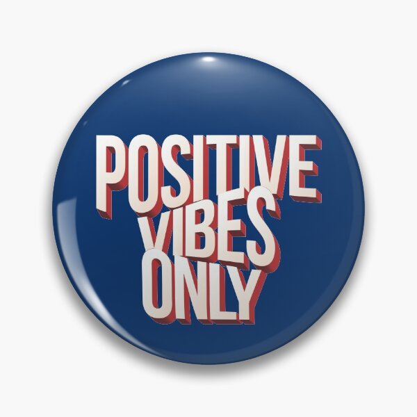 Item preview, Universal Vibe - Positive Vibes Only Blue designed and sold by crazycollective.