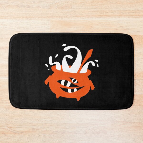 Item preview, Witch's cauldron with tentacle monster inside (on black) designed and sold by SergPerep.