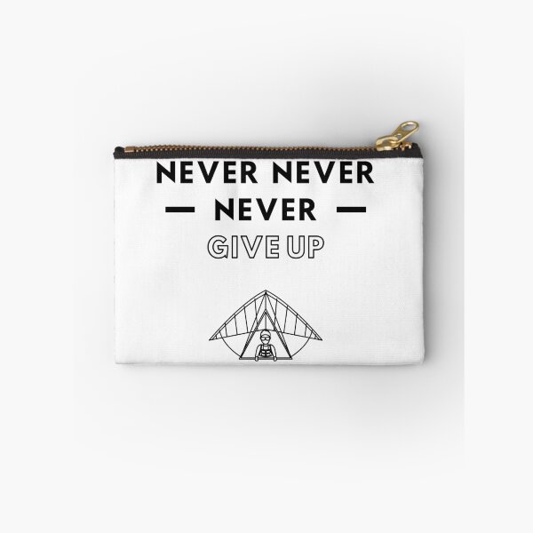 Item preview, Hang gliding: Never never never give up designed and sold by TheGreenGoat.