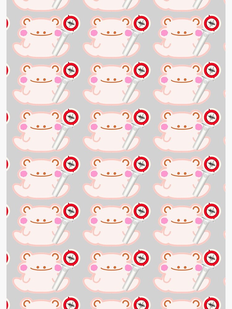 "Stray Kids Bear Fan Lightstick" Spiral Notebook for Sale by norasbujo