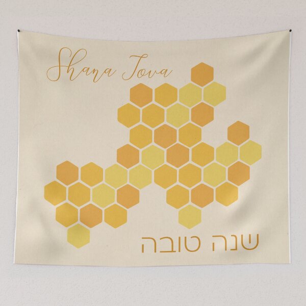 Item preview, Hebrew Shana Tova for the Jewish New Year - Rosh Hashana designed and sold by Amber Dove Studio.