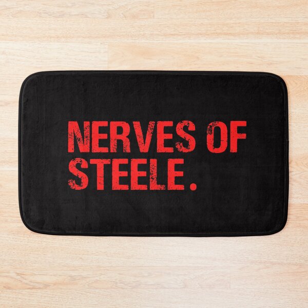 Item preview, Vintage Nerves Of Steele Typography  designed and sold by garniturex.