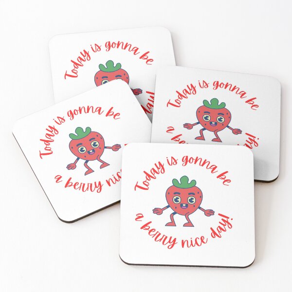 Item preview, A Berry Nice Day Strawberry  designed and sold by DesignMore21.