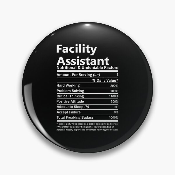 Item preview, Facility Assistant T Shirt - Nutritional And Undeniable Factors Gift Item Tee designed and sold by bramlettaw.
