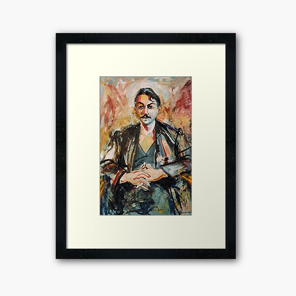 The Bass Player Framed Art Print