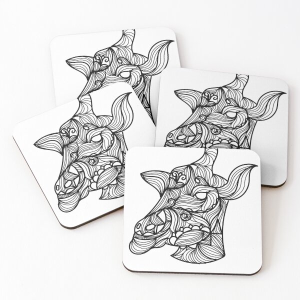 Item preview, Giraffe mandala designed and sold by MarcoSc11.