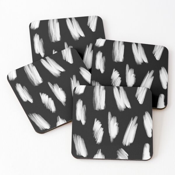 Item preview, Black and White Brush Strokes  designed and sold by OneThreeSix.
