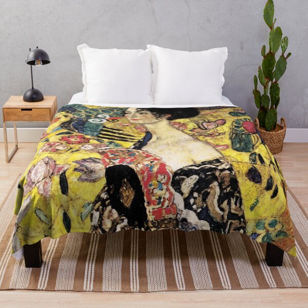 Item preview, Lady with Fan-Gustav Klimt designed and sold by LexBauer.