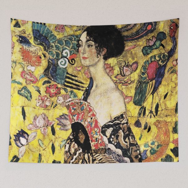 Item preview, Lady with Fan-Gustav Klimt designed and sold by LexBauer.