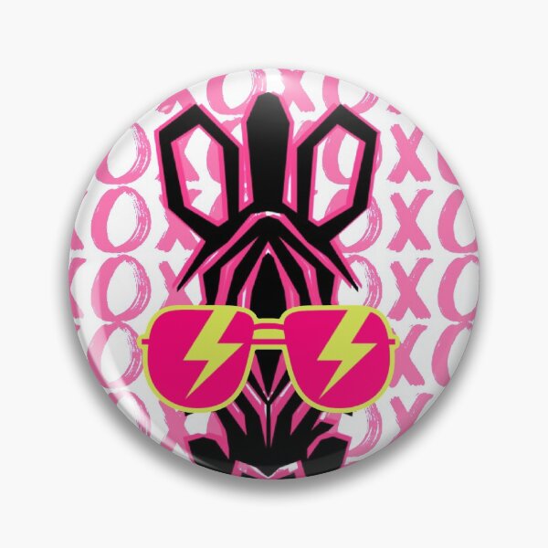 zebra xoxo Pin