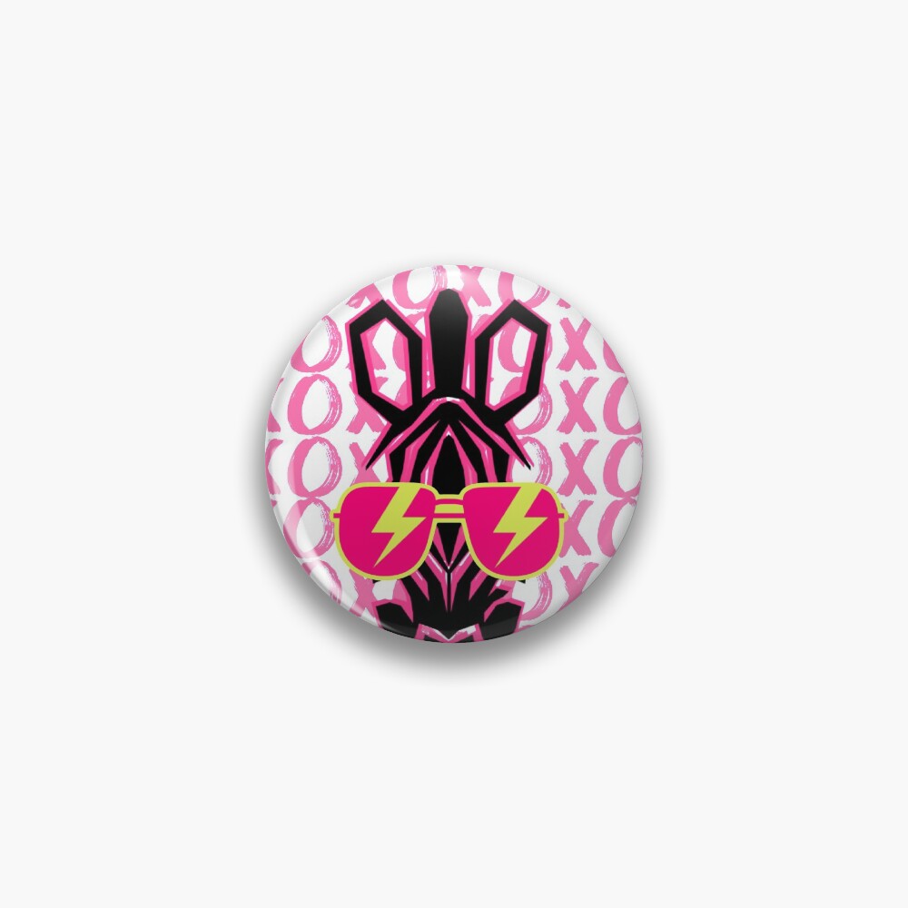 zebra xoxo Pin