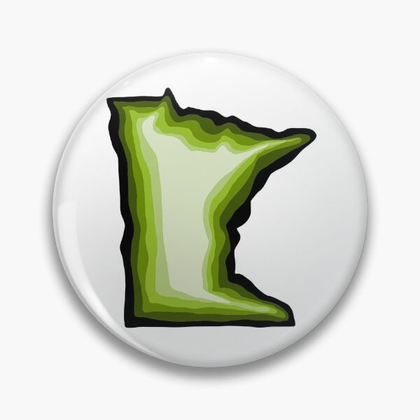 Item preview, Bright Green Minnesota designed and sold by hopecope.