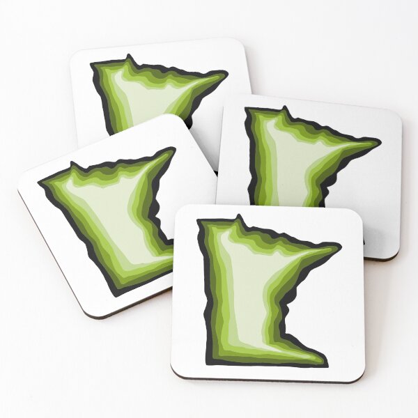 Item preview, Bright Green Minnesota designed and sold by hopecope.