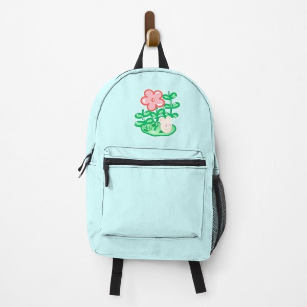 Item preview, Cute Mouse Chilling Under Flower designed and sold by Sticker Parlor.