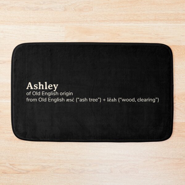 Item preview, Ashley name etymology designed and sold by YourNameStory.