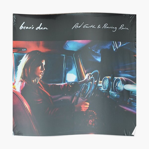 Bear's Den - Red clay and Pouring rain - Vinyl sleeve Poster