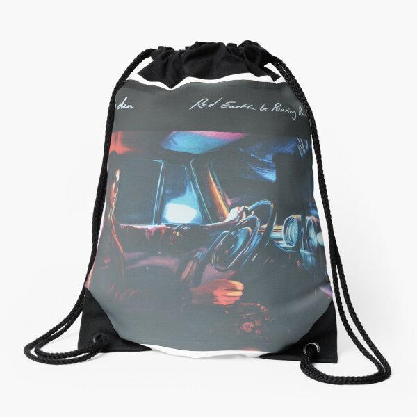 Bear's Den - Red clay and Pouring rain - Vinyl sleeve Drawstring Bag