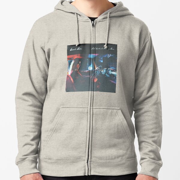 Bear's Den - Red clay and Pouring rain - Vinyl sleeve Zipped Hoodie