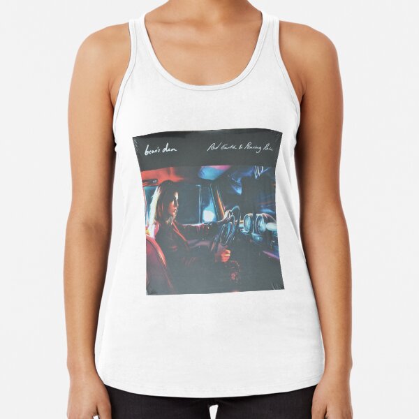 Bear's Den - Red clay and Pouring rain - Vinyl sleeve Racerback Tank Top