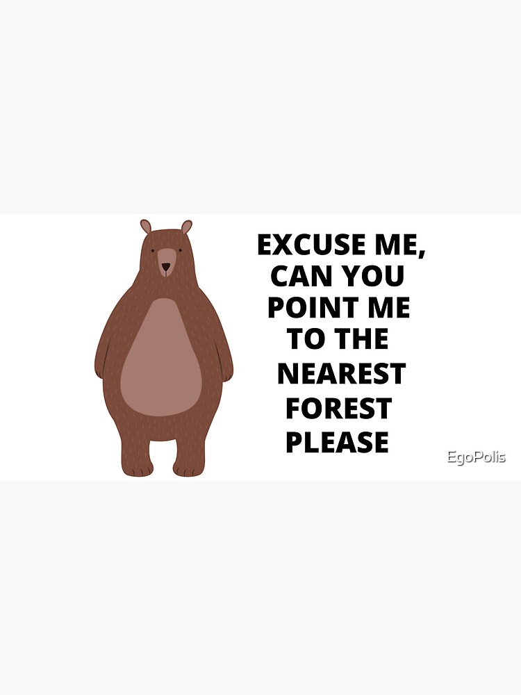 "Help the Bear" Sticker for Sale by EgoPolis Redbubble