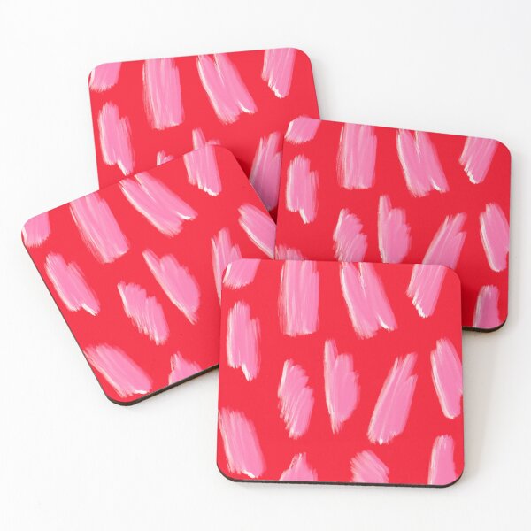 Item preview, Pink and Red Brush Strokes designed and sold by OneThreeSix.