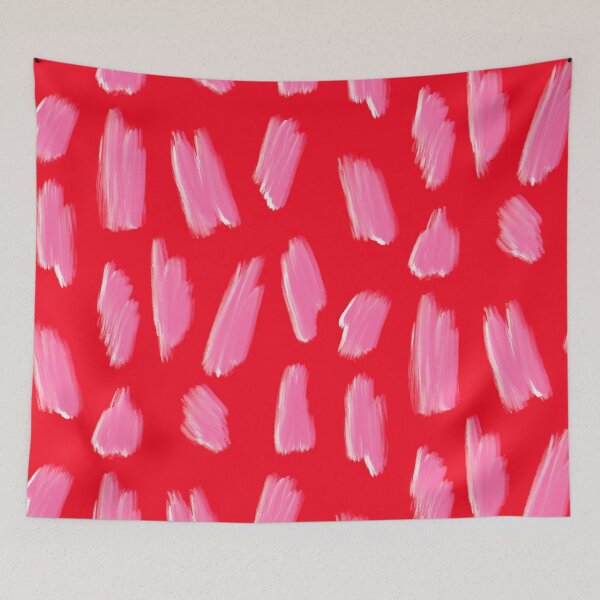 Item preview, Pink and Red Brush Strokes designed and sold by OneThreeSix.