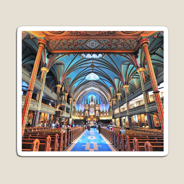 Catholic Church Interior Magnet