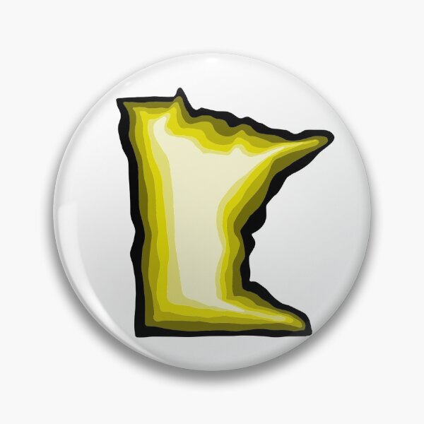Item preview, Bright Yellow Minnesota designed and sold by hopecope.