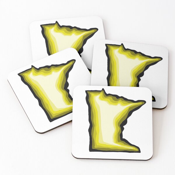 Item preview, Bright Yellow Minnesota designed and sold by hopecope.