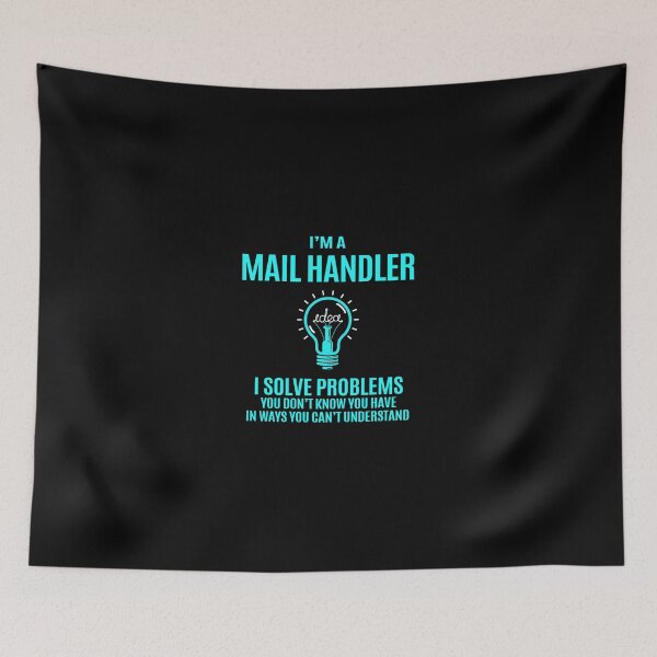 Item preview, Mail Handler T Shirt - I Solve Problems Gift Item Tee designed and sold by oersjacque.